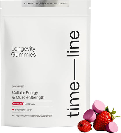 Timeline Mitopure Urolithin A Supplement Gummies