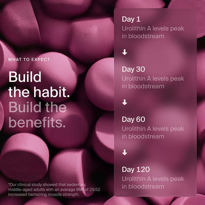 Timeline Mitopure Urolithin A Supplement Gummies