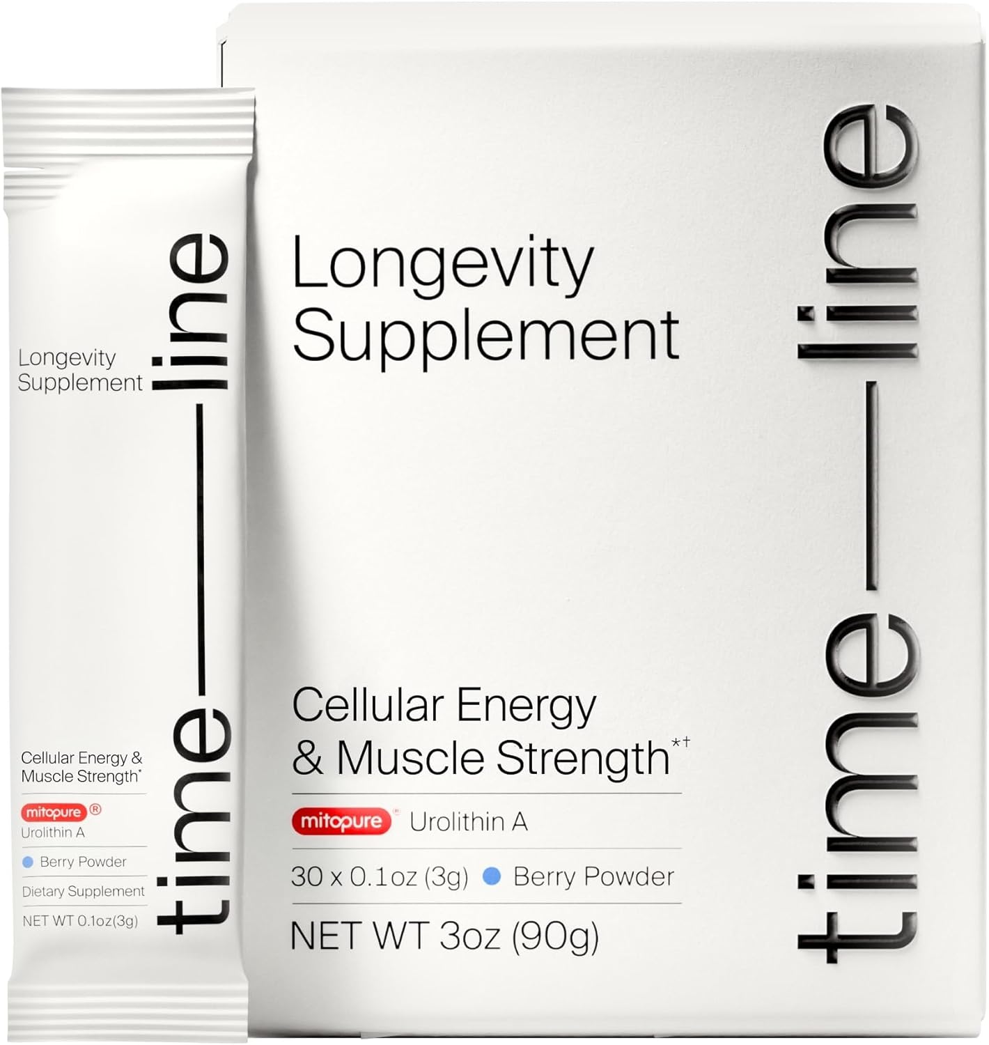 Timeline Mitopure Urolithin A Supplement Powder 500 MG